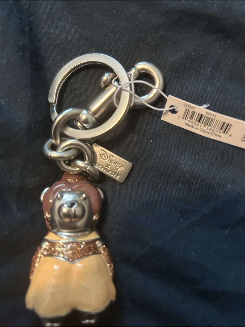 Coach Belle Bear Keychain